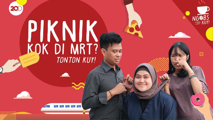 NGOBS KUY! PIKNIK KOK DI MRT?