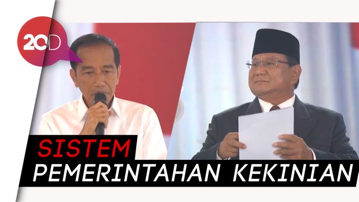 Prabowo Soroti Korupsi di Pemerintahan, Jokowi Bicara Transparansi Membaik