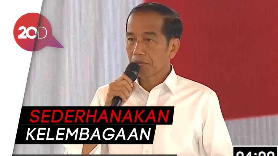 Sampaikan Visi-Misi, Jokowi: Pemerintahan Dilan, Digital Melayani