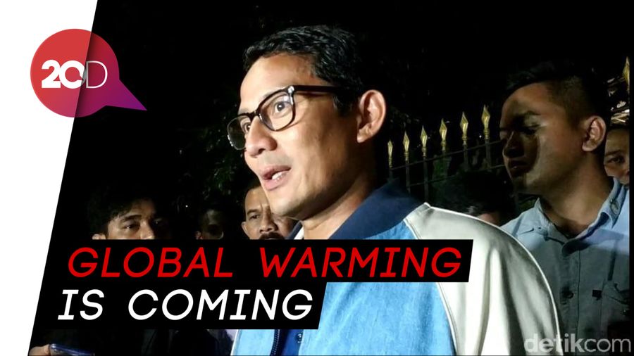 Sandi Ingatkan Earth Hour: Jangan Hanya Fokus ke Debat