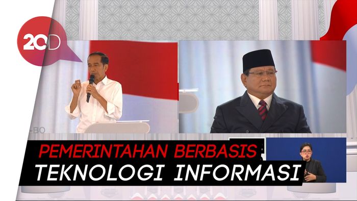 Soal e-Goverment, Jokowi Cepat Melayani, Prabowo Fokus Transparansi