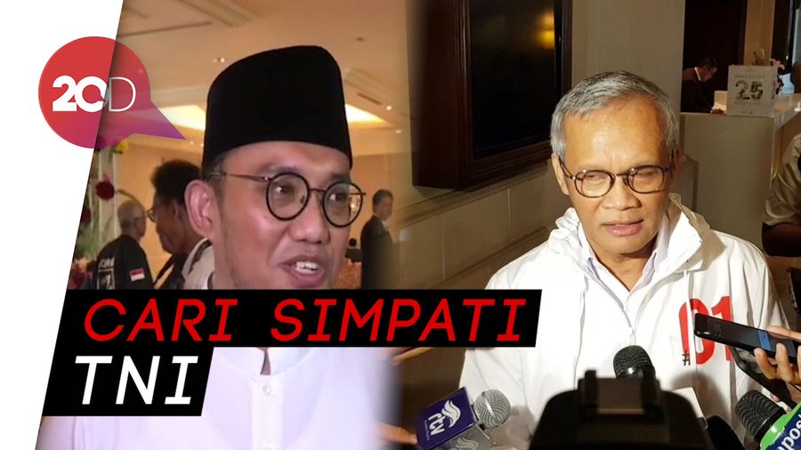 TKN Sebut TNI Lebih Suka Jokowi, BPN: Prabowo Mantan Prajurit