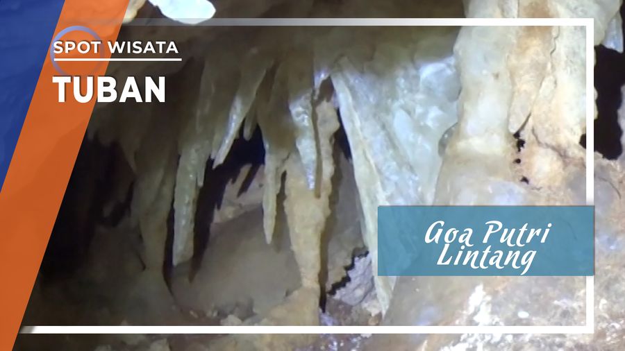 Goa Putri Lintang, Spot Indah Tersembunyi di Area Tambang Tuban