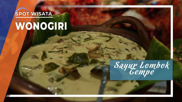 Sajian Sayur Lombok Tempe Mlanding Khas Wonogiri