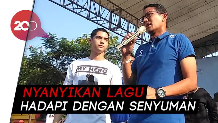 Bersama Al Ghazali, Sandiaga Uno Doakan Ahmad Dhani 
