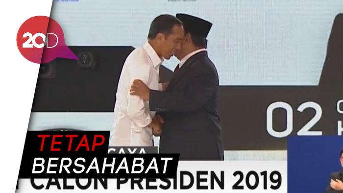 Debat Capres: Diawali Saling Hormat, Ditutup Komitmen Persahabatan