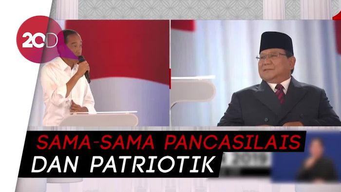 Aksi Saling Puji Jokowi-Prabowo Usai Curhat Tudingan Khilafah dan PKI