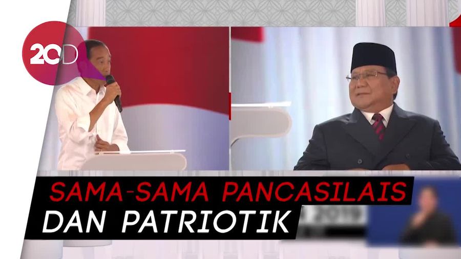 Aksi Saling Puji Jokowi-Prabowo Usai Curhat Tudingan Khilafah dan PKI