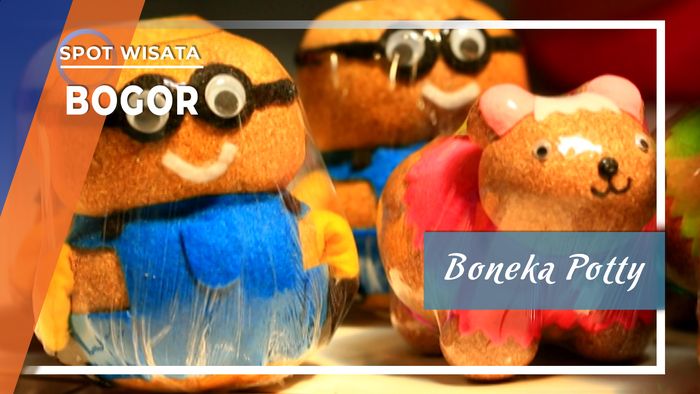Boneka Potty, Boneka Lucu yang Ramah Lingkungan dari Bogor