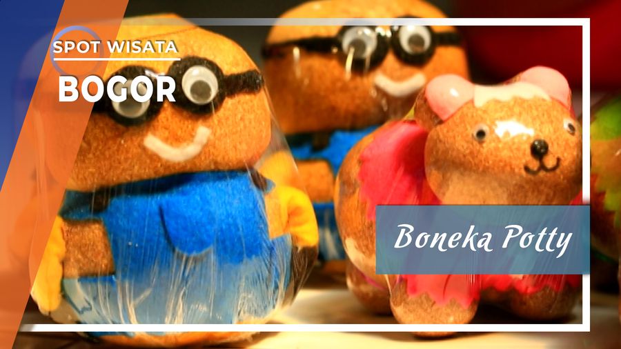 Boneka Potty, Boneka Lucu yang Ramah Lingkungan dari Bogor