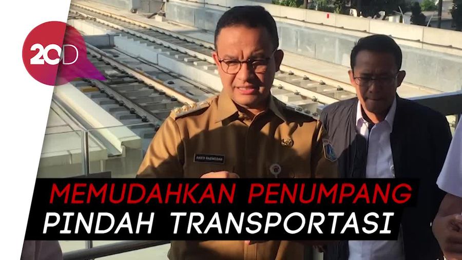 Anies Bakal Bangun Skybridge di Stasiun ASEAN-Halte TransJ