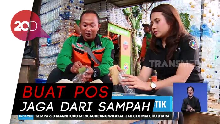 Cara Unik Petugas Dinas Lingkungan Hidup Kurangi Limbah Plastik