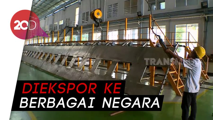 Mengintip Proses Pembuatan Kereta Api di Madiun