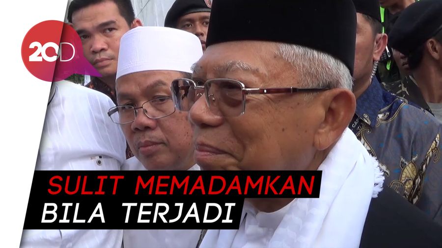 People Power Amien Rais, Maruf: Tak Perlu Mengancam