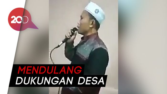 Viral saat Kades di Bogor Ajak Warga Pilih Jokowi