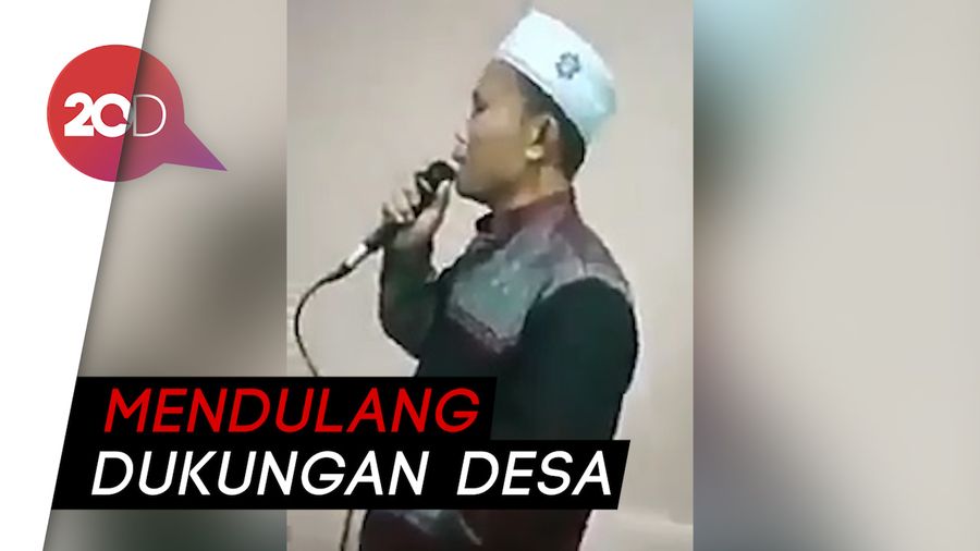 Viral saat Kades di Bogor Ajak Warga Pilih Jokowi
