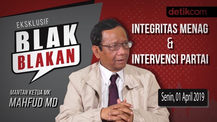 Tonton Blak blakan Mahfud Md: Integritas Menag dan Intervensi Partai
