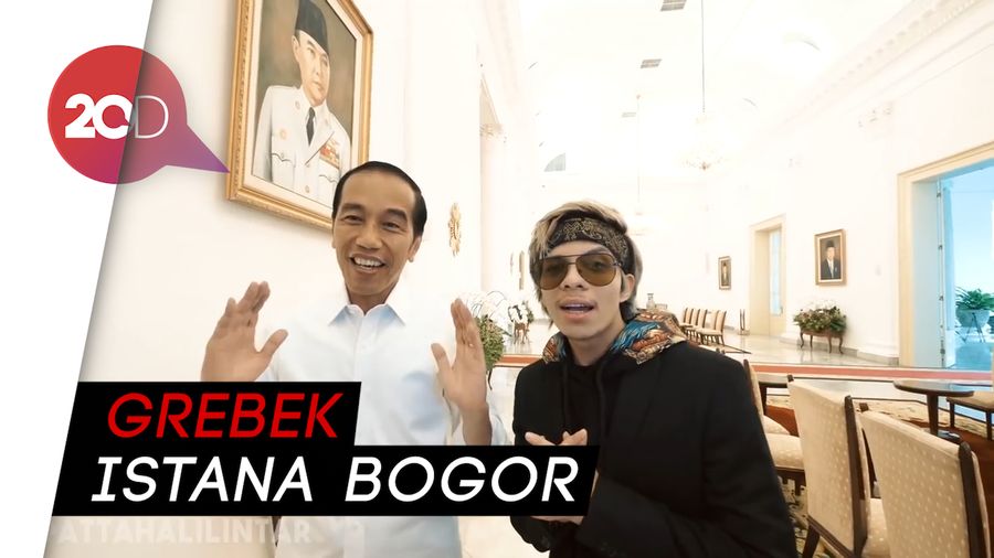 Atta Kasih Hoodie Wayang, Jokowi Angkat Jadi Anak?