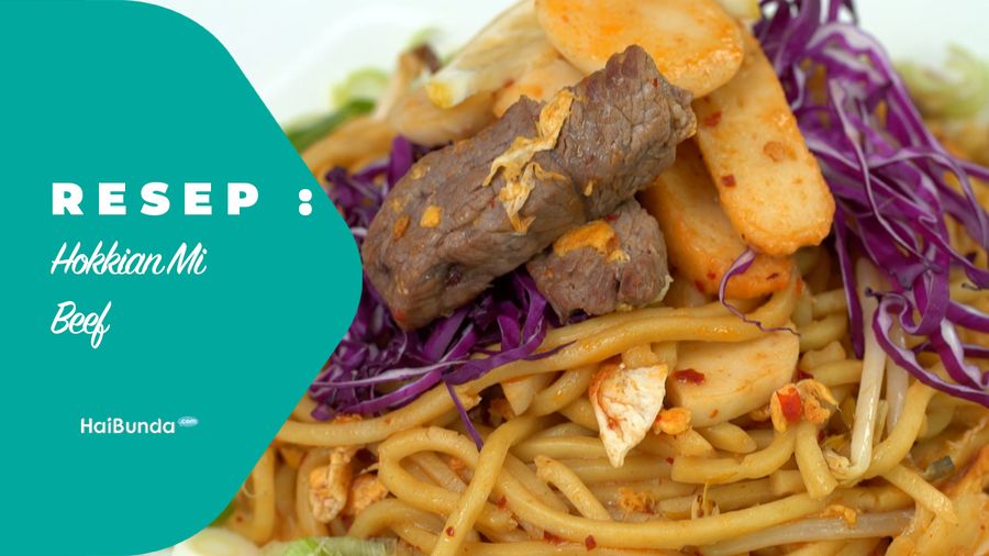 Resep Hokkian Mi Beef