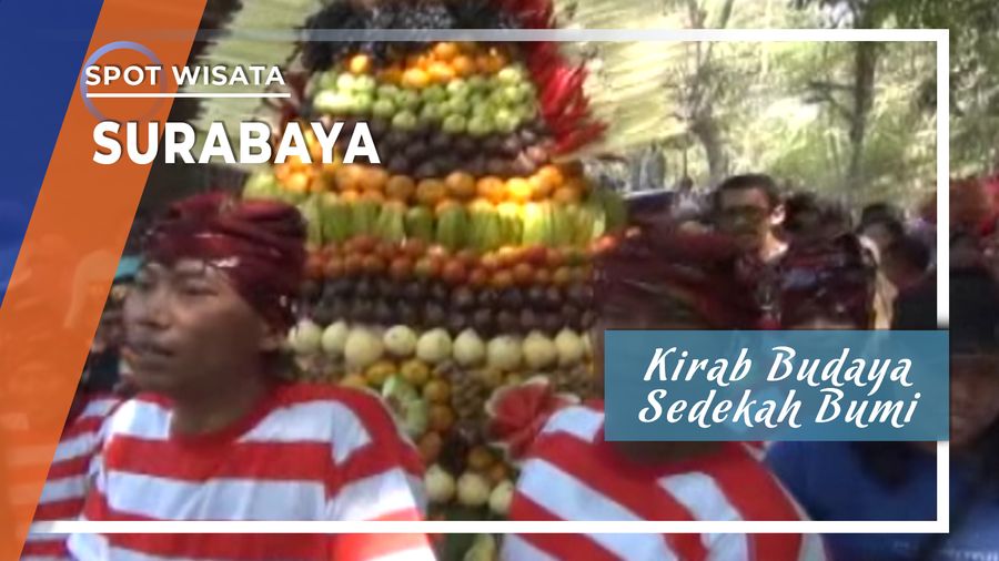 Kirab Budaya Sedekah Bumi, Bentuk Rasa Syukur Warga Bangkingan Surabaya
