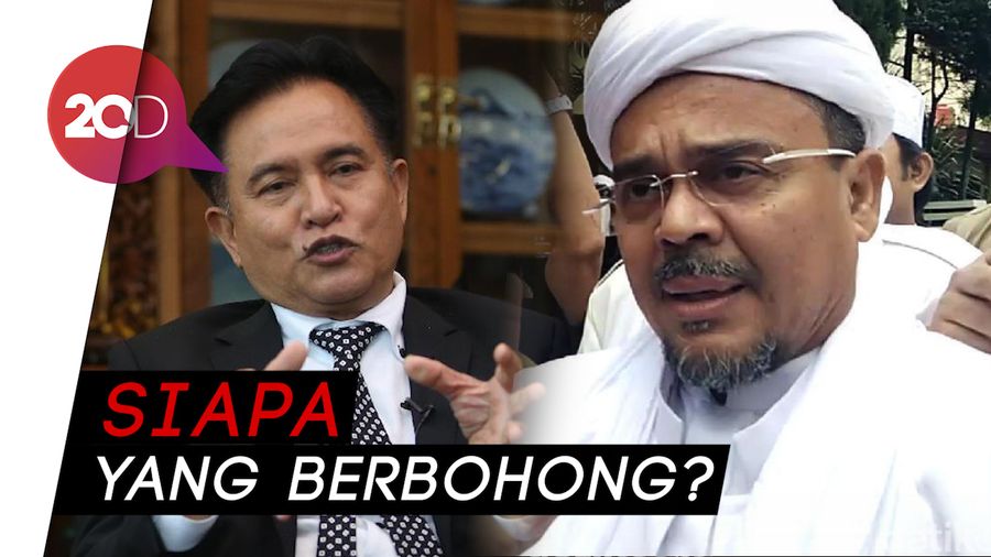 PBB Miliki Bukti Percakapan Yusril dan Habib Rizieq
