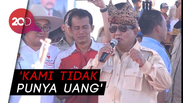 Prabowo: Jika Mereka Bagi Uang Terima Saja, Itu Uang Rakyat!
