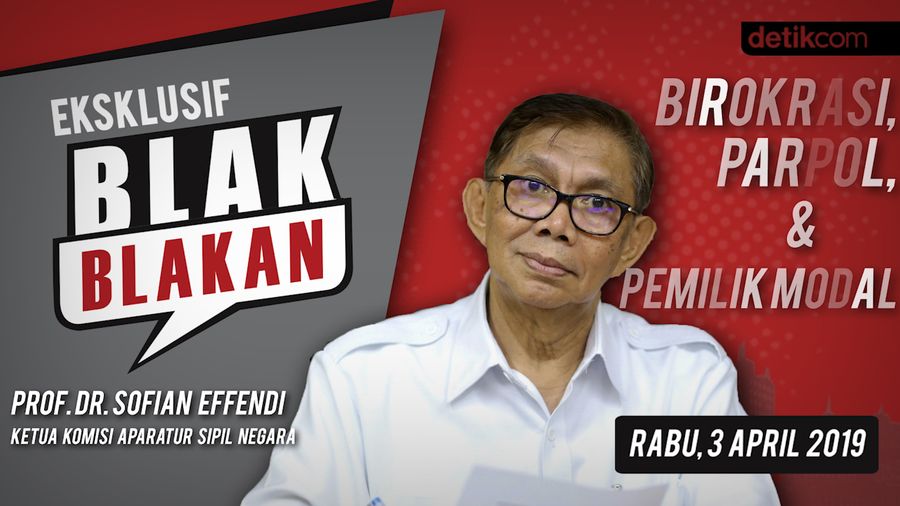 Tonton Blak-blakan Ketua KASN: Birokrasi, Parpol, dan Pemilik Modal