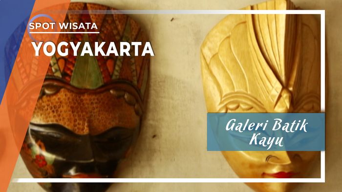 Galeri Batik Kayu Penghasil Topeng Batik Unik Yogyakarta