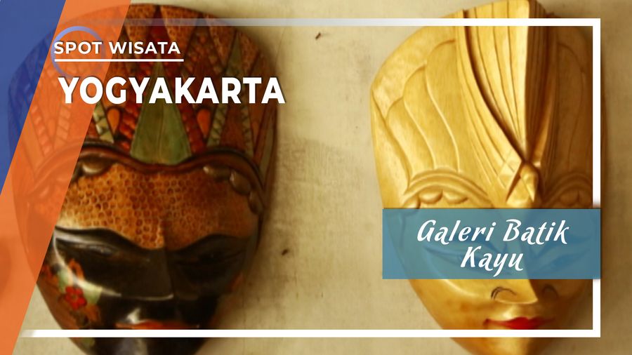 Galeri Batik Kayu Penghasil Topeng Batik Unik Yogyakarta