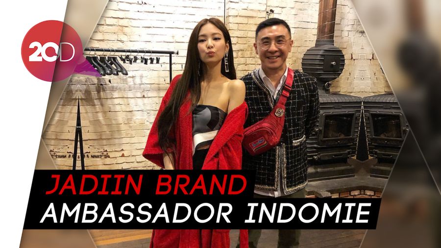 Bos Indomie Foto Bareng Jennie BLACKPINK, Netizen Minta Kolaborasi