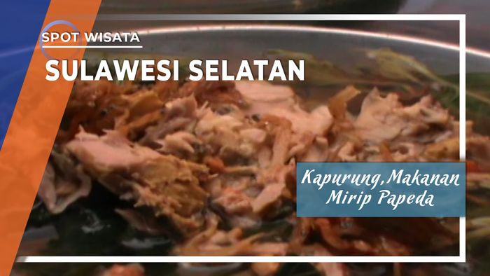 Kapurung, Makanan Mirip Papeda Khas Sulawesi Selatan 