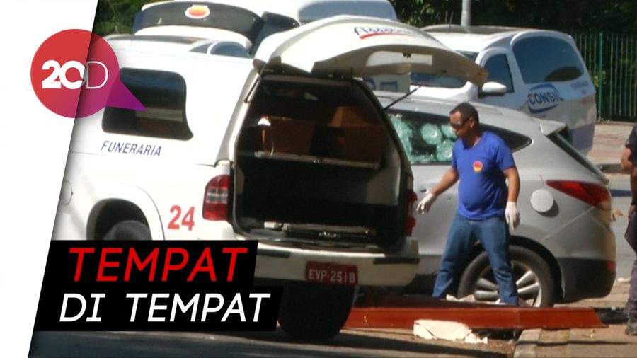 Bak Medan Perang, 10 Perampok di Brasil Ditembak Mati 
