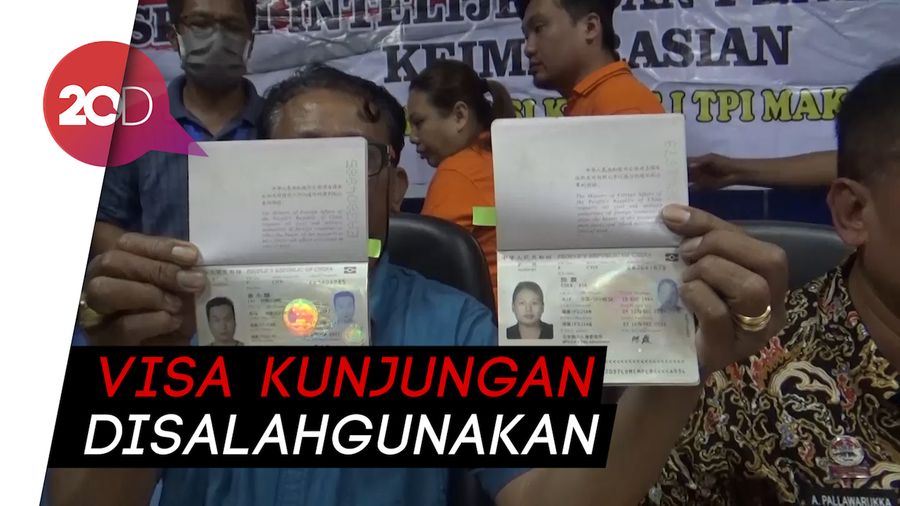 Dagang Tanpa Izin, 2 WN China Dibekuk Petugas Imigrasi Makassar