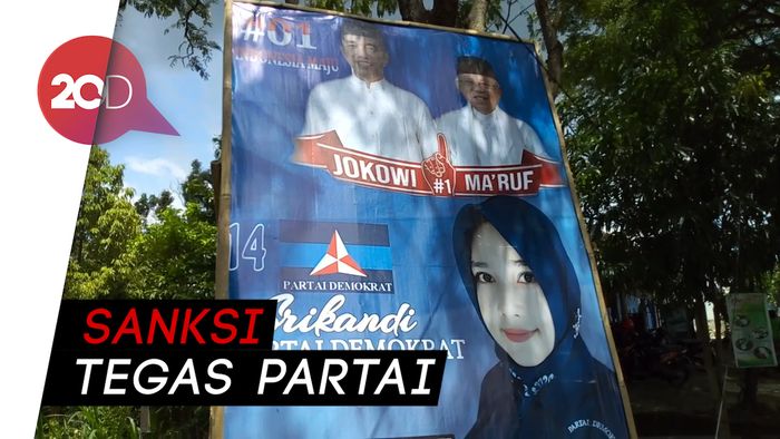 Demokrat Minta Banner Calegnya yang Dukung Jokowi Dicopot