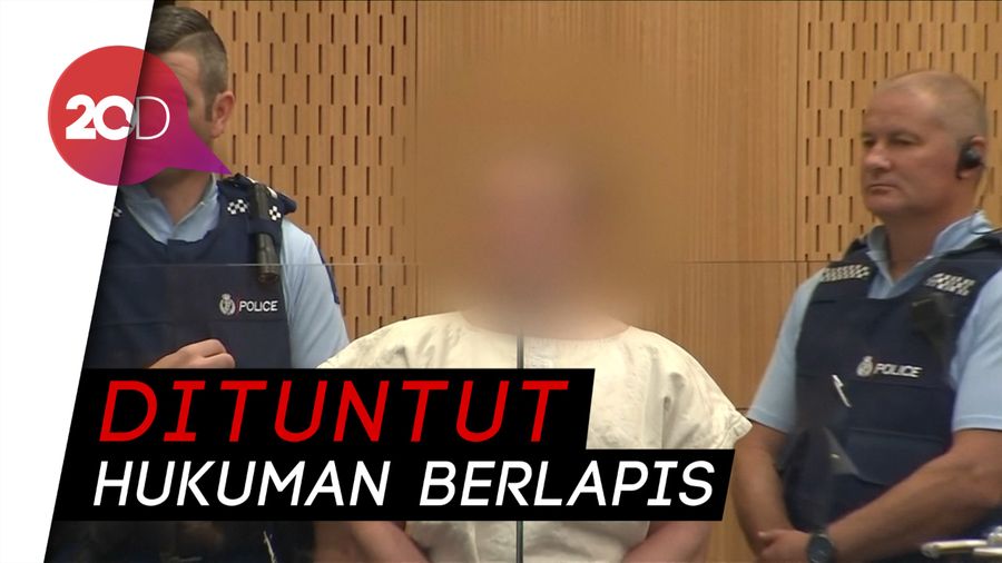 Pelaku Teror Selandia Baru Jalani Persidangan