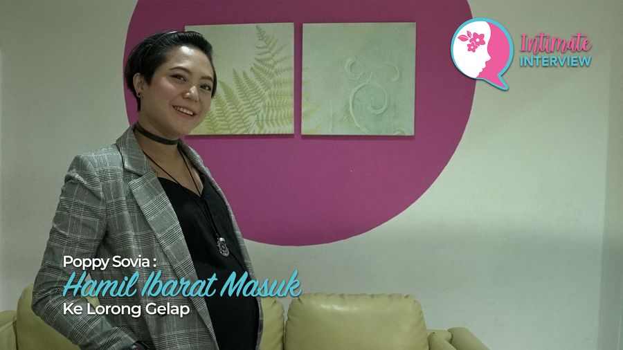 Poppy Sovia: Hamil Ibarat Masuk ke Lorong Gelap