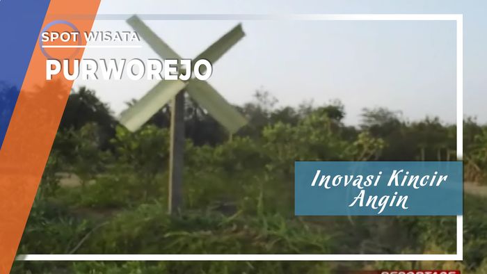 Pengairan Lahan Pertanian ala Purworejo yang mengunakan Kincir Angin