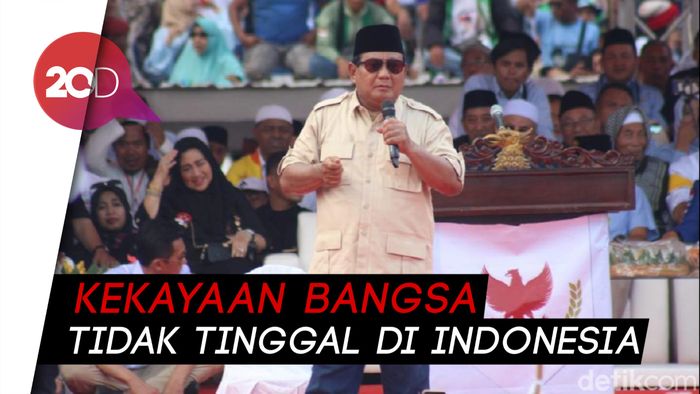 Prabowo: Negara Kita dalam Keadaan Sakit!