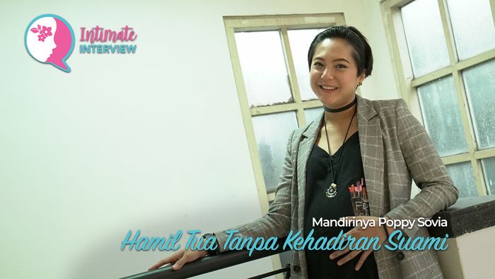 Mandirinya Poppy Sovia Hamil Tua Tanpa Kehadiran Suami