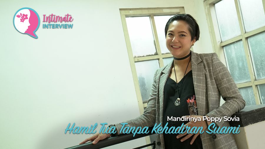 Mandirinya Poppy Sovia Hamil Tua Tanpa Kehadiran Suami