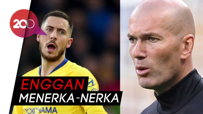  Zidane Santai Soal Transfer Hazard