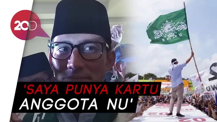 Sandi Jawab Protes: Saya NU, Masak Tak Boleh Bawa Bendera?