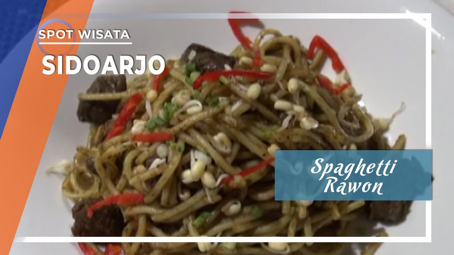 Spaghetti Rawon Sidoarjo , Perpaduan Kuliner Italia dan Jawa Timur
