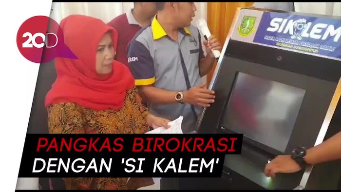 Bukan ATM, Ini Si Kalem Mesin Pelayanan Izin dan Kependudukan