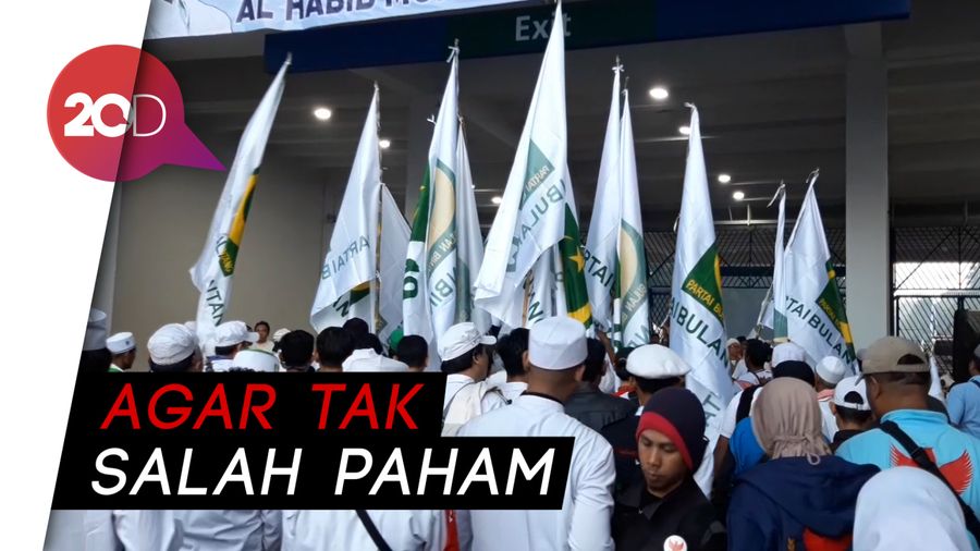 Atribut PBB Dilarang Masuk di Kampanye Prabowo-Sandi