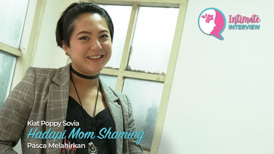 Kiat Poppy Sovia Hadapi Mom Shaming Pasca Melahirkan