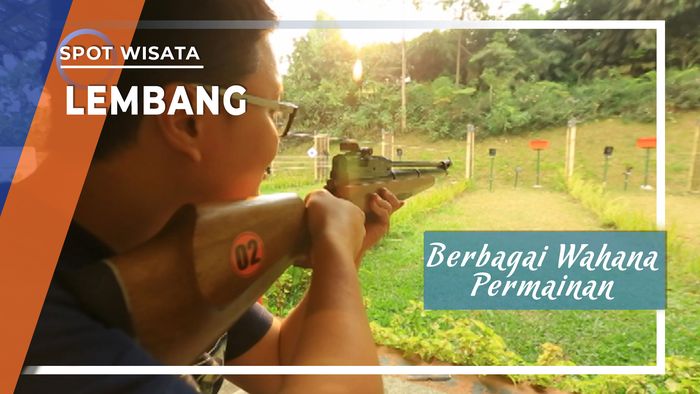 Mencoba Berbagai Wahana Permainan di Kawasan Wisata Lembang