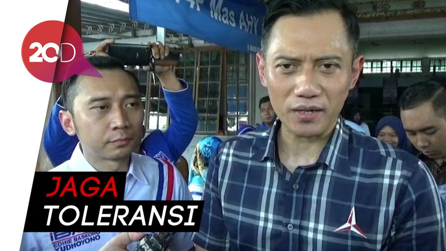 Soal Surat SBY, AHY: Bapak Bangsa Ingin Indonesia Damai