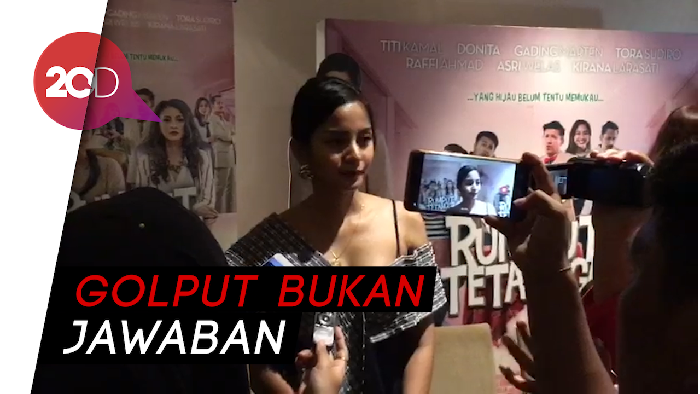 Kirana Larasati Ajak Nyoblos agar Hidup Teratur