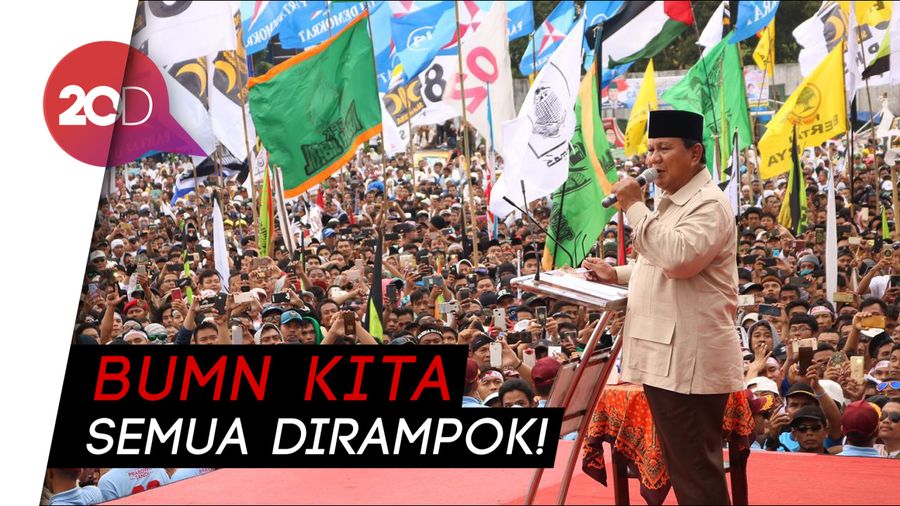 Prabowo: Saya Muak dengan Elite Jahat di Jakarta Itu!